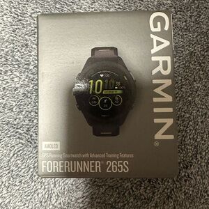 Garmin Forerunner 265S Black Smartwatch